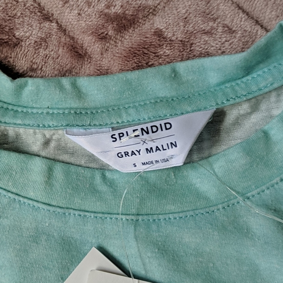 NWT Splendid x Gray Malin Beach Print Tee - Picture 6 of 6